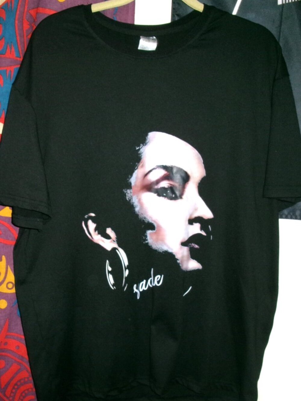 Sade face portrait 2xl women tee - smooth jazz r&b promise love deluxe